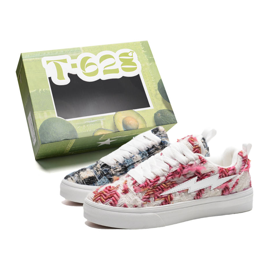 T628 Slip Resistant, Abrasion Resistant, Lightweight Low top Skateboard Shoes Unisex