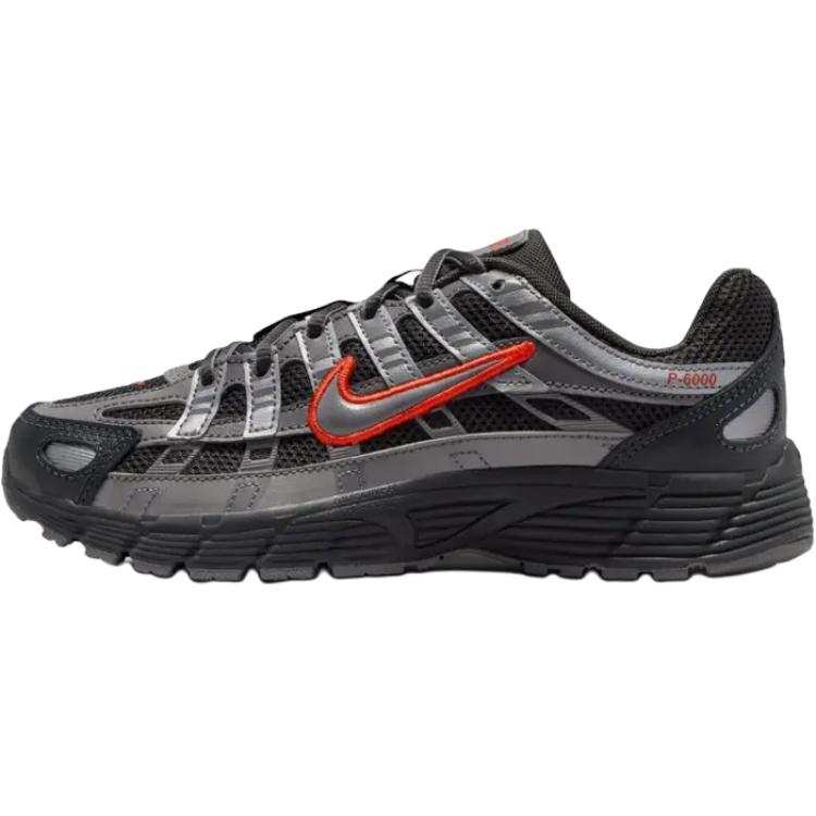 Nike Nike P 6000 Low top Kids' Running Shoes Gray Red Kids'