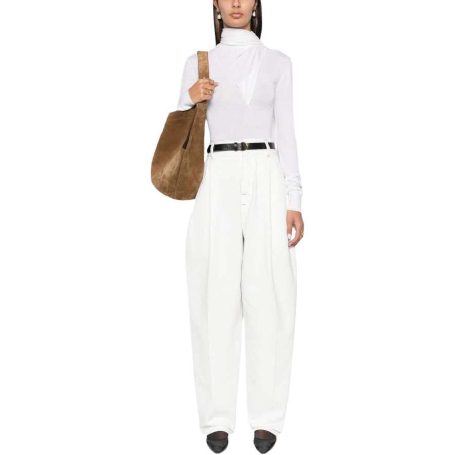 TOTEME Draped scarf Sweater