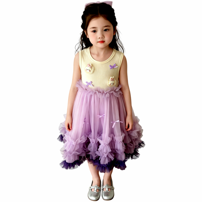 YALU Dress Children Aged 3 7 Years Old