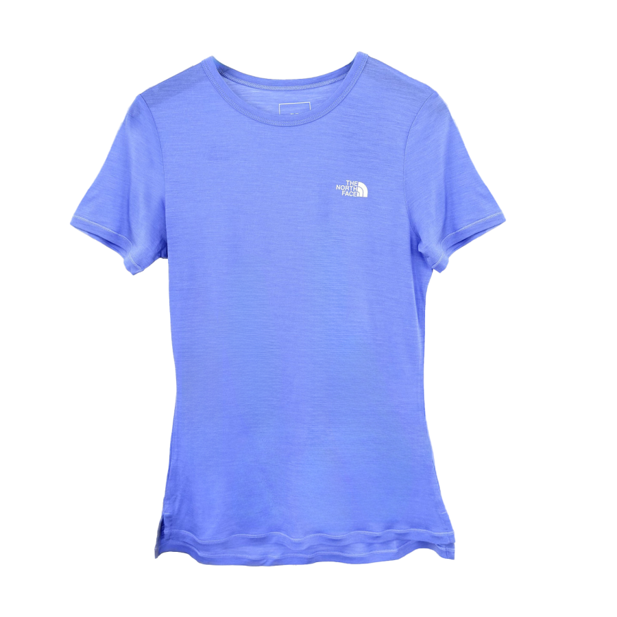 THE NORTH FACE T Shirts Women's G74/Purple Crew Neck Thin