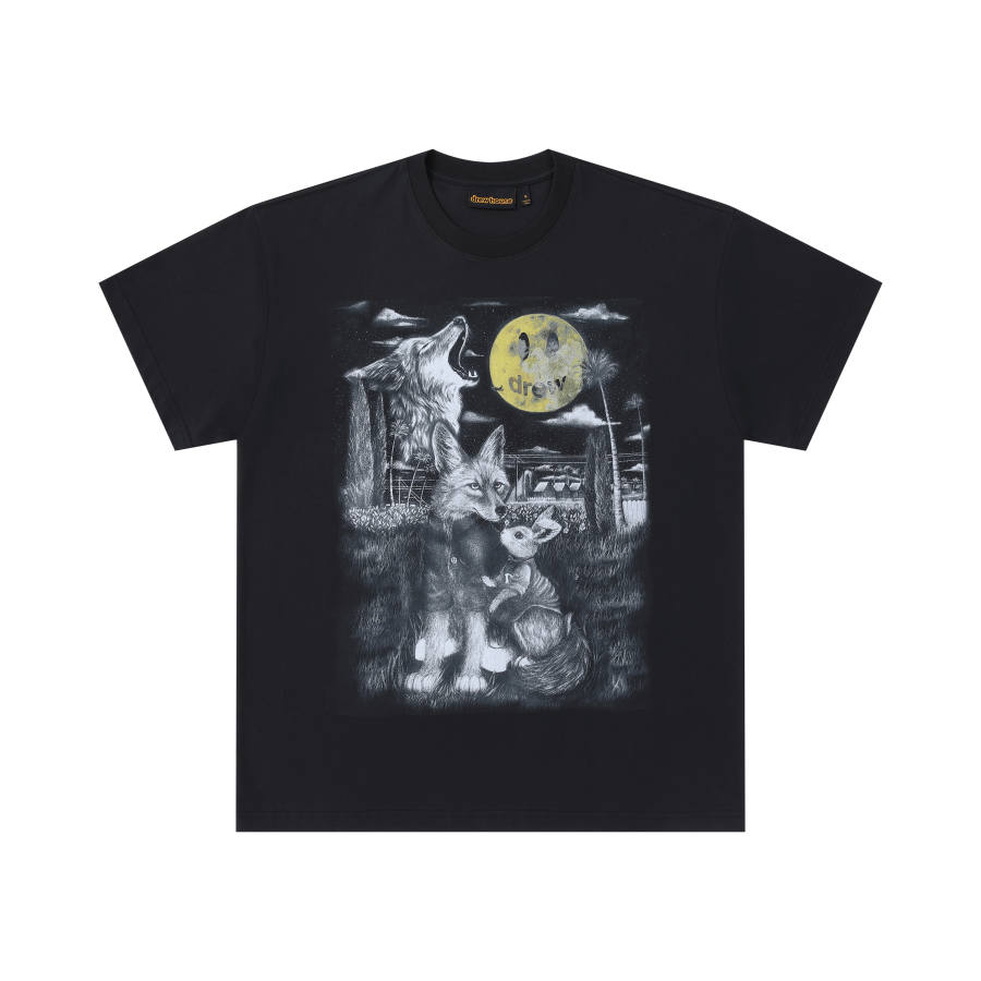 Drew house T Shirts Unisex Crew Neck Moderate Heavyweight