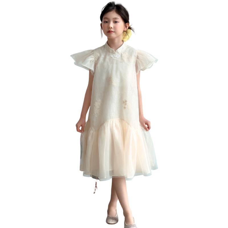 YALU Grade School Dresses Camisole Moderate Midi Skirt