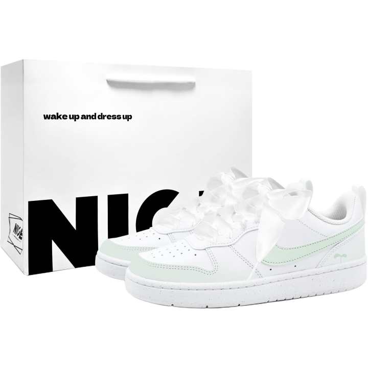 Nike Nike Court Borough Mist Bud Light Sequence BOX Zuo Zhi Ye, Good Looking, Natural, Fresh, Comfortable, Shopping Bag