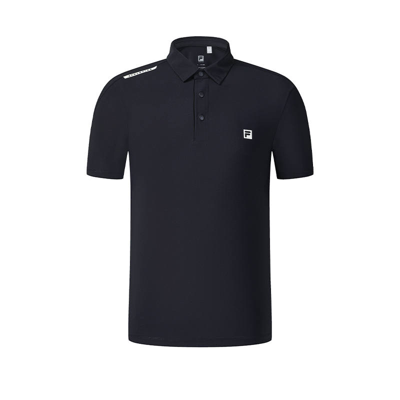 FILA Fitness Polo Shirt Men's RD Royal Blue