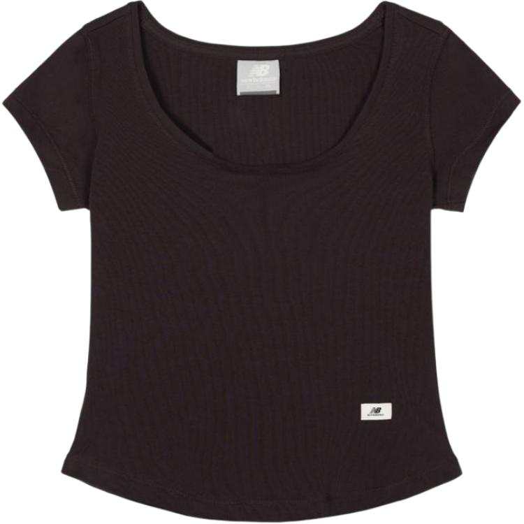 New Balance New Balance T Shirts Women's Brown Crew Neck