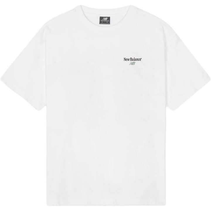 New Balance New Balance T Shirts Unisex White Crew Neck