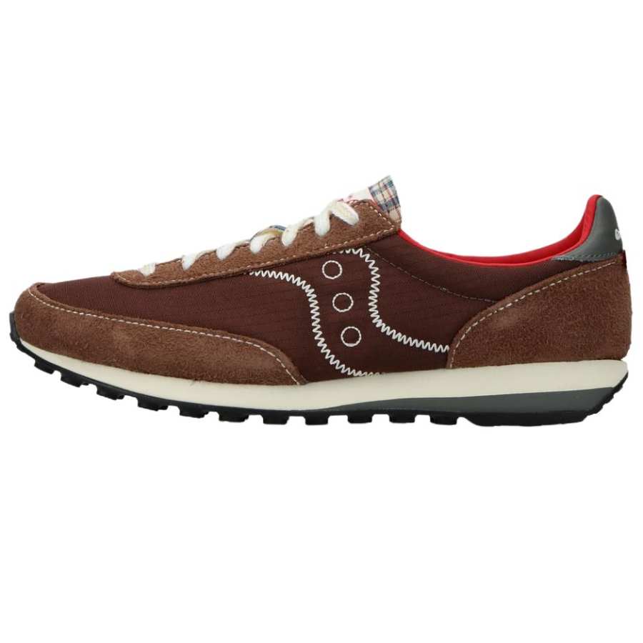 Saucony x Estudio Niksen Trainer 80 Running Shoes Unisex Brown
