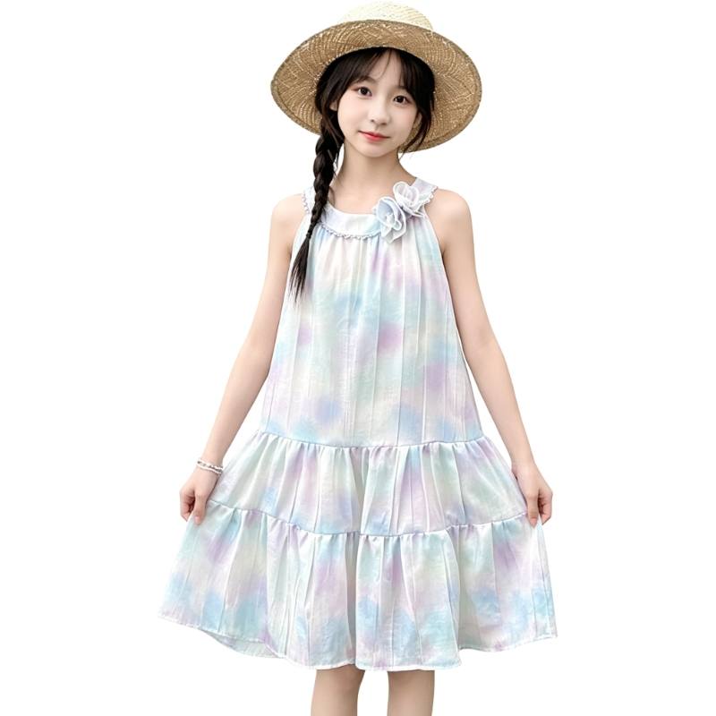 YALU Grade School Dresses Camisole Moderate Midi Skirt