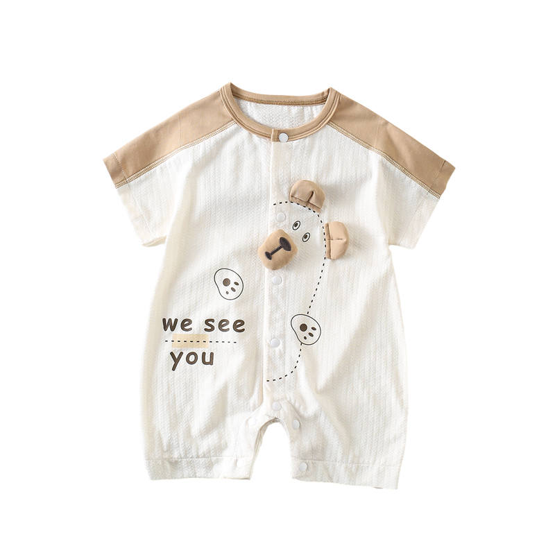 Lanza Jumpsuits & Crawlers Beige Infant And Toddler