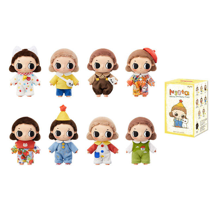 POP MART Nyota TATA Plush Doll Toys Mystery Boxes Single Mystery Box/Full Box 8 Pcs