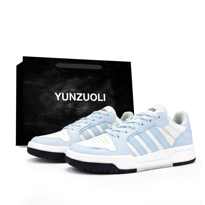 Adidas Adidas ENTRAP Ice Blue Cat Language Slip Resistant, Abrasion Resistant, Breathable Low top Skateboard Shoes Unisex