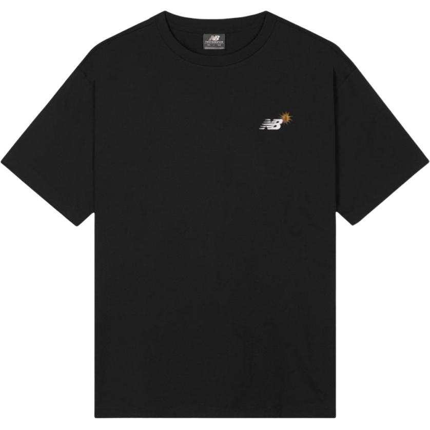 New Balance New Balance T Shirts Unisex Black Crew Neck