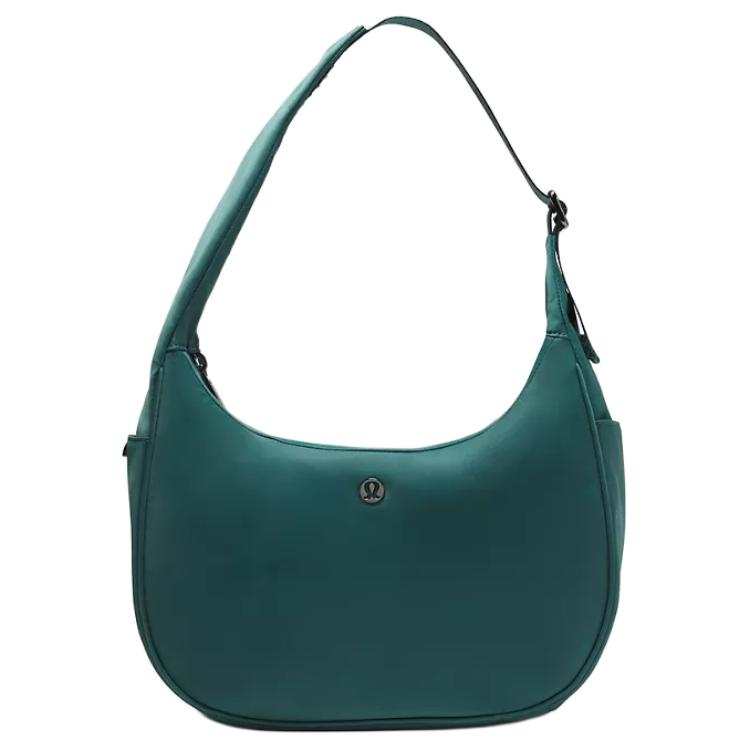 Lululemon City Essentials Nylon Shoulder Bag Women's Green