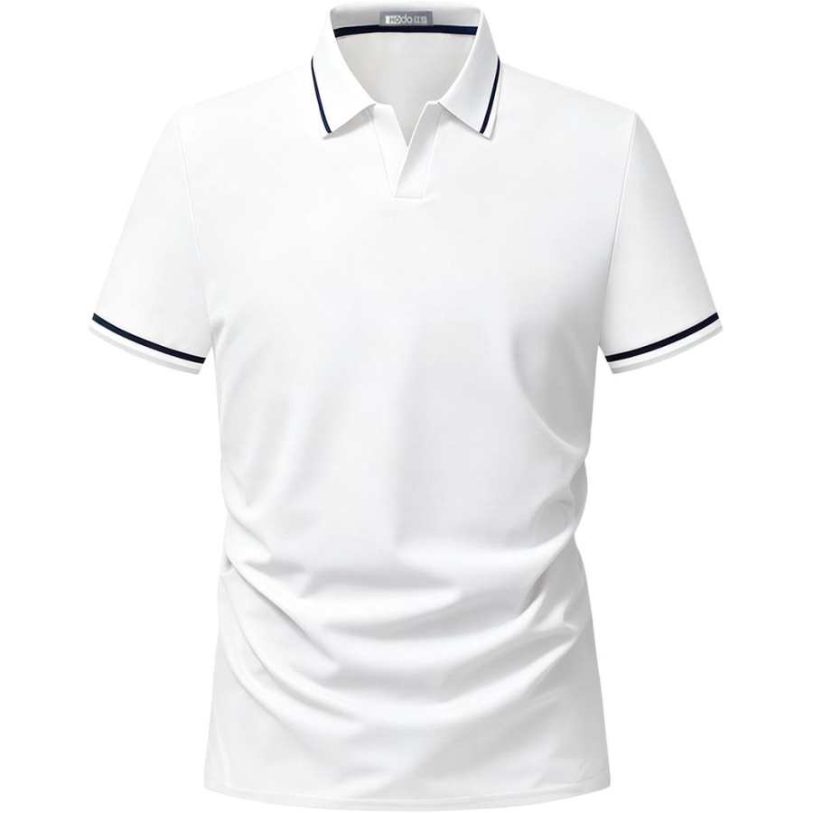 Hodo Polo Shirts Men's Lapel Moderate Straight Fit