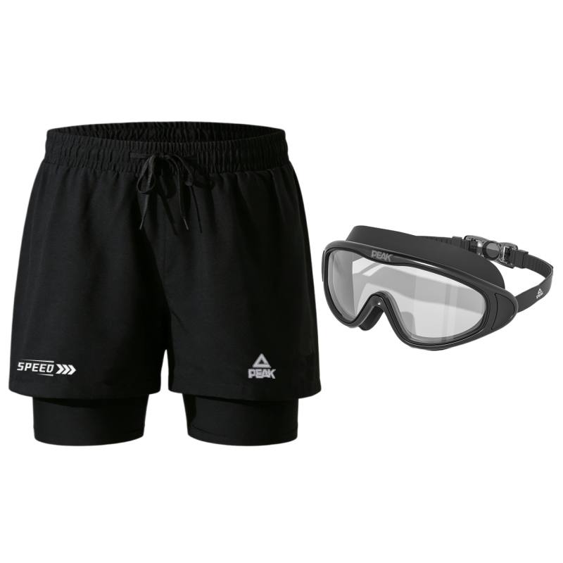 PEAK PEAK Swimming Equipment Sets Men's Two Piece Set Black