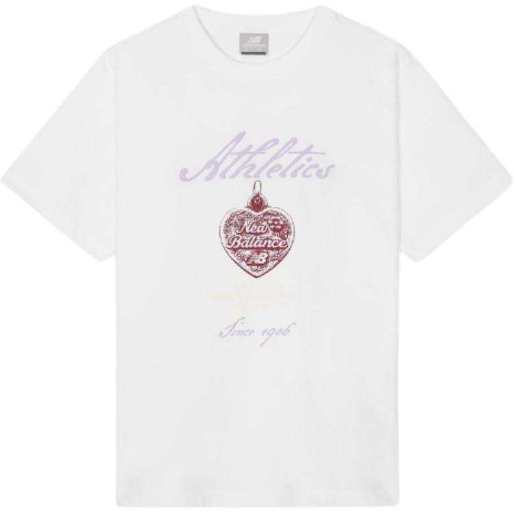 New Balance New Balance T Shirts Women's White Crew Neck