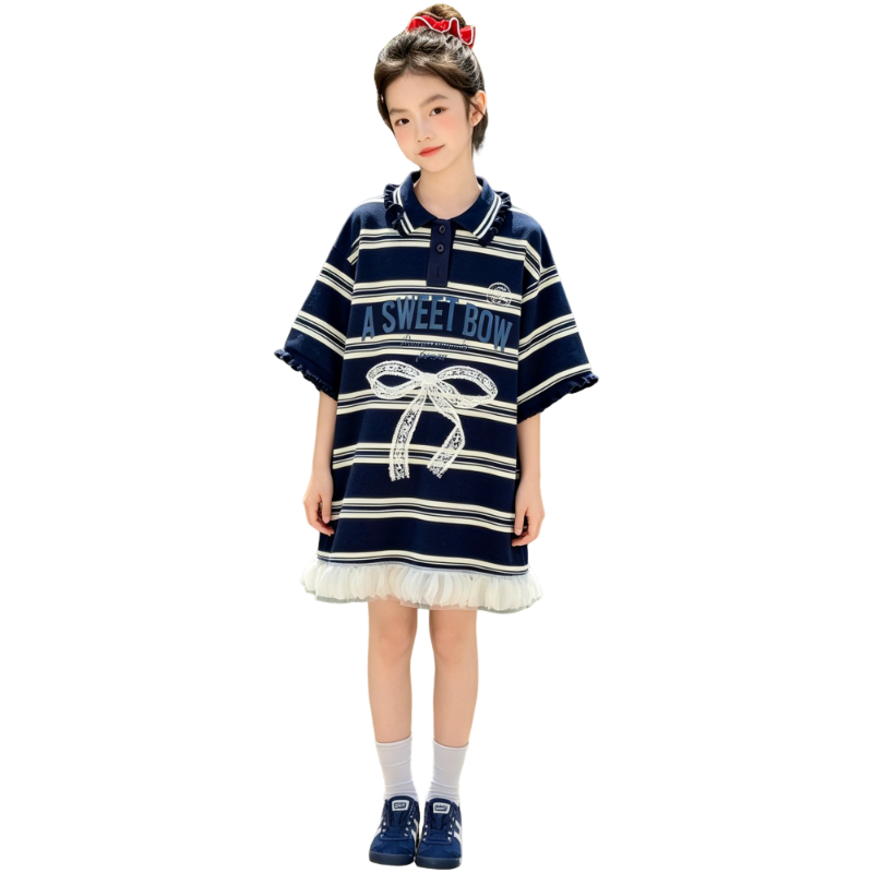 YALU Grade School Dresses Camisole Moderate Midi Skirt