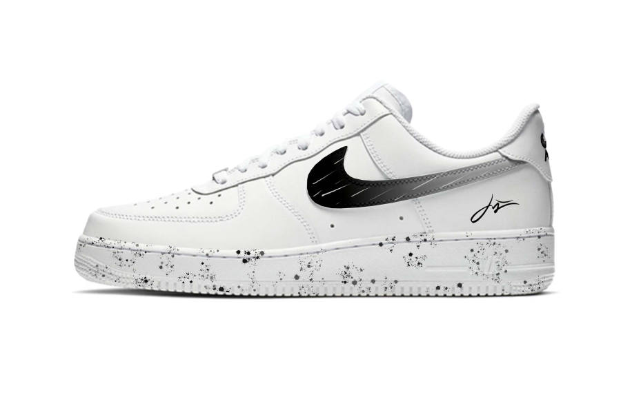 Nike Nike Air Force 1 Cow Leather Cushioning Breathable Support Low top Skateboard Shoes Unisex White