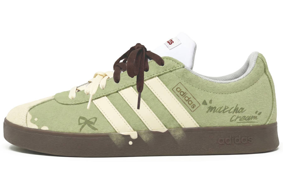 Adidas Adidas Vl Court Classic German Army Trainers Unisex Light Green