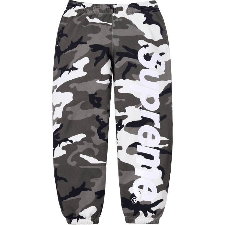 Supreme Supreme SS26 WEEK9 Satin Appliqué Sweatpant Knitted Sweatpants Unisex