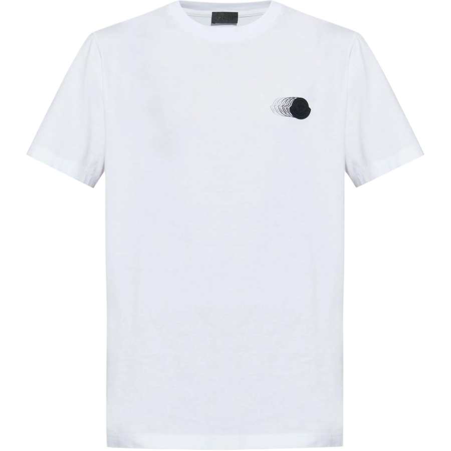 Moncler Logo Printed Crewneck T Shirt