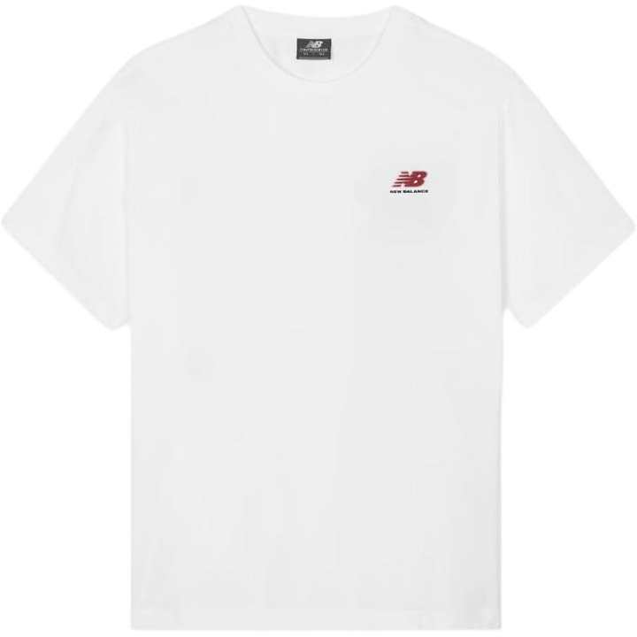 New Balance New Balance T Shirts Unisex White Crew Neck