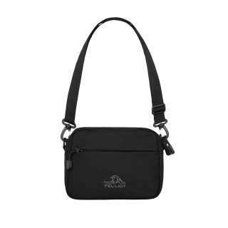 PELLIOT Nylon Crossbody Bags Unisex Obsidian Black