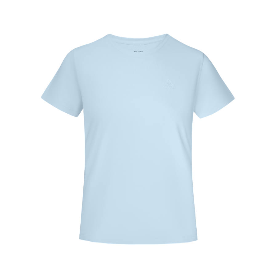 PELLIOT T Shirts Women's Crew Neck Thin Straight Fit