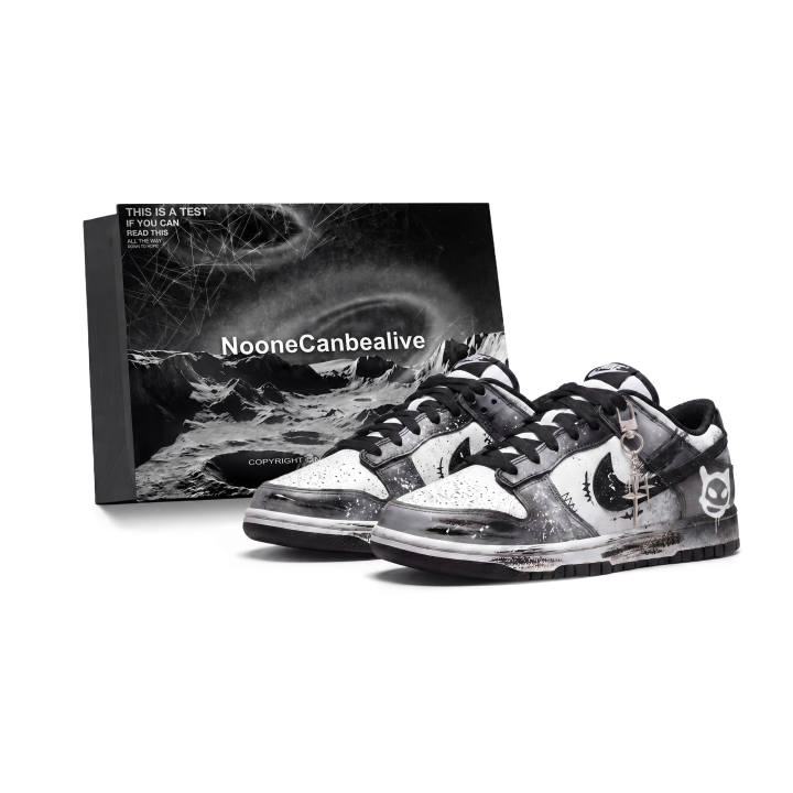 Nike Nike Dunk Low Universe Exploration, Ten Thousand Stars Extinction Slip Resistant Low top Skateboard Shoes Unisex