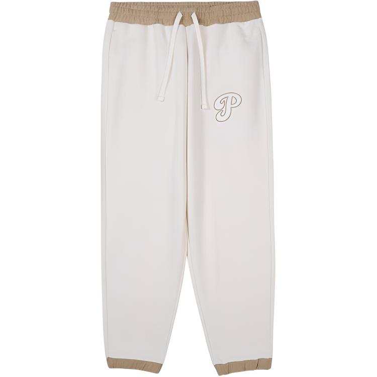 New Era Casual Pants Women's White Moderate Cuffed Pants