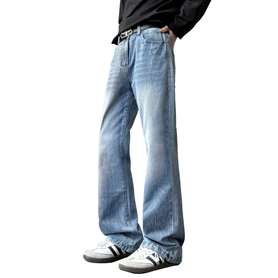 Jeep Jeep Jeans Unisex Moderate Flared Pants