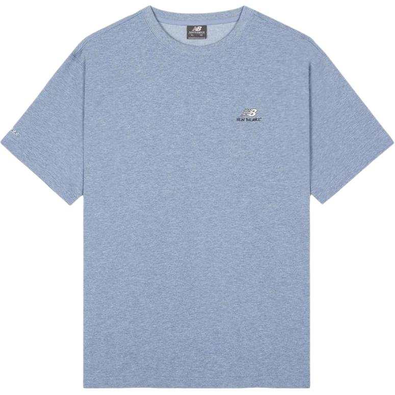 New Balance New Balance T Shirts Unisex Mixed Color Blue Crew Neck