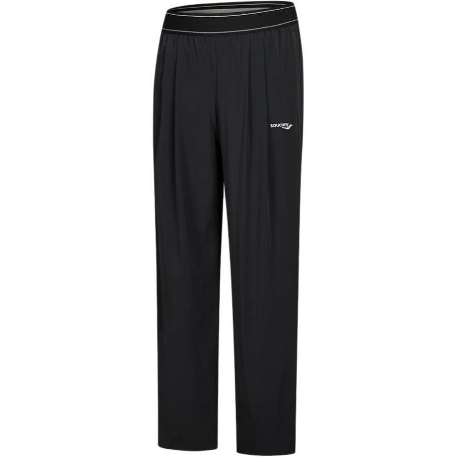 Saucony Casual Pants Women's Jet Black Moderate Straight Fit Pants