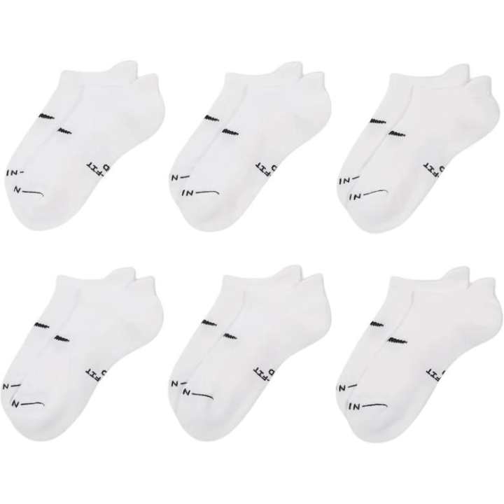 Nike Nike Everyday Elevated No Show Socks Unisex 6 Pack