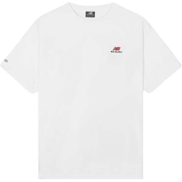 New Balance New Balance T Shirts Unisex White Crew Neck