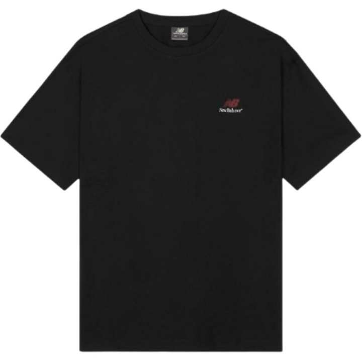 New Balance New Balance T Shirts Unisex Black Crew Neck