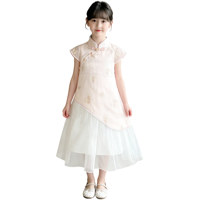 YALU Grade School Dresses Camisole Moderate Midi Skirt