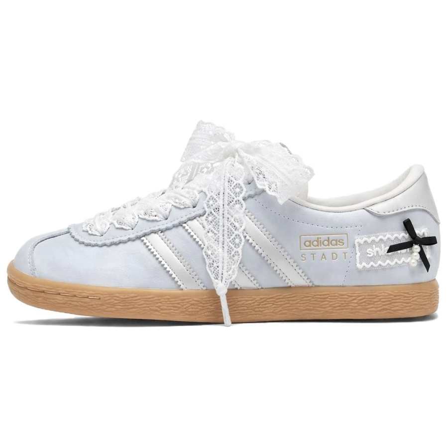 Adidas Originals Stadt Maris Sal Ballet Lightweight Low top German Army Trainers Unisex Light Blue