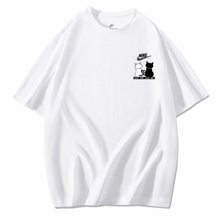 Nike Nike Sportswear T Shirts Unisex White Crew Neck Moderate Straight Fit
