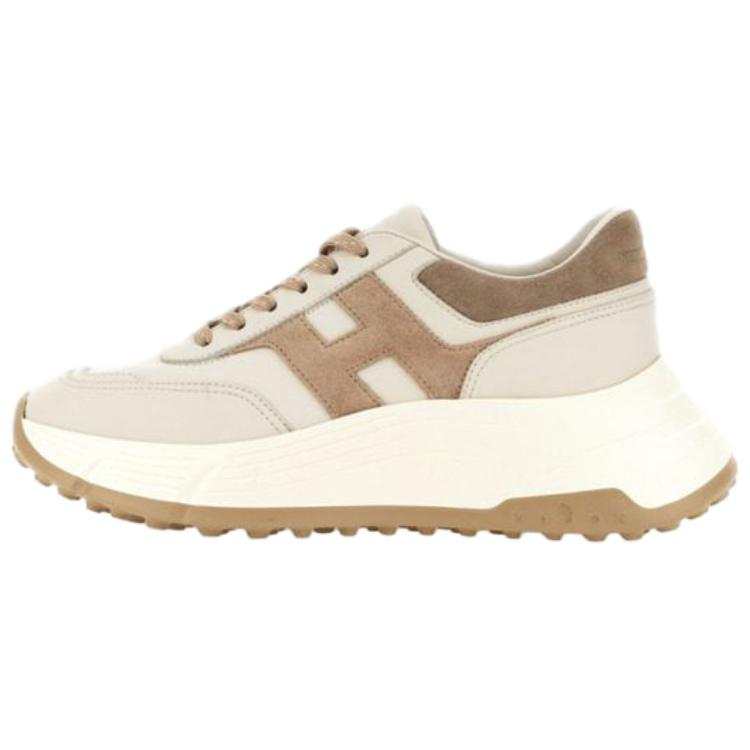 HOGAN H Patch Low top Casual Shoes Women's Brown