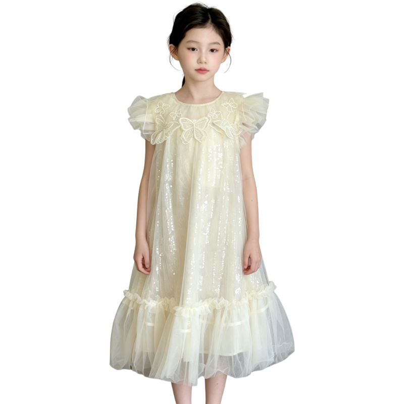 YALU Grade School Dresses Camisole Moderate Midi Skirt