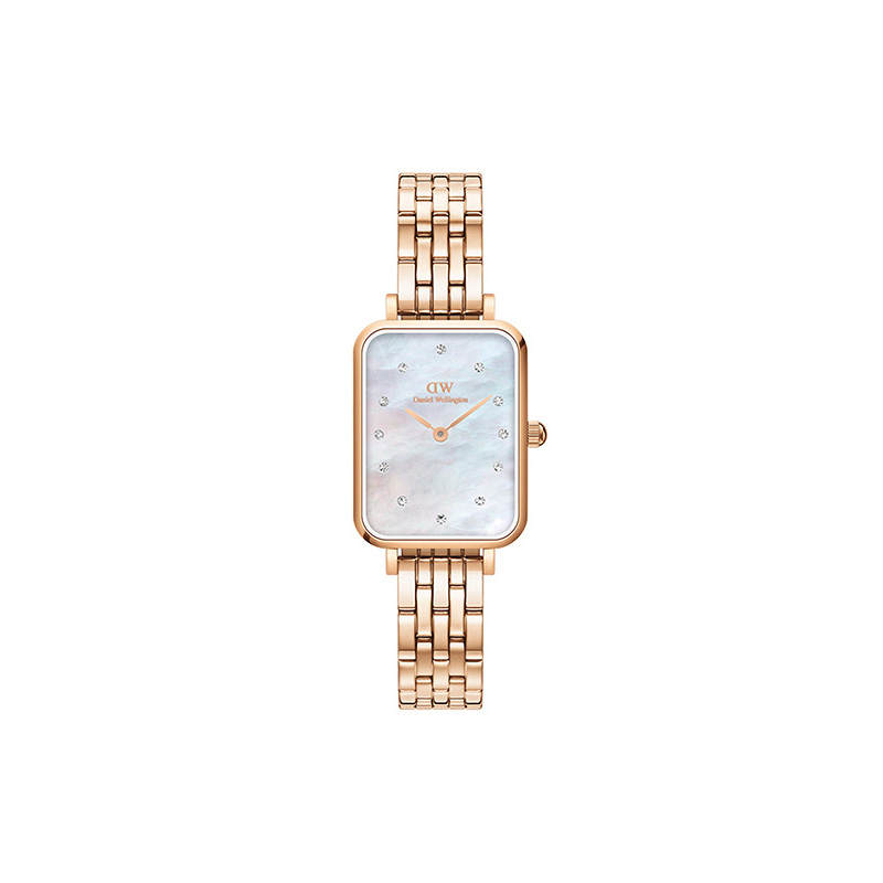 DW/DanielWellington Daniel Wellington QUADRO Collection Wrist Watches Quartz Movement White Dial Women's Watch