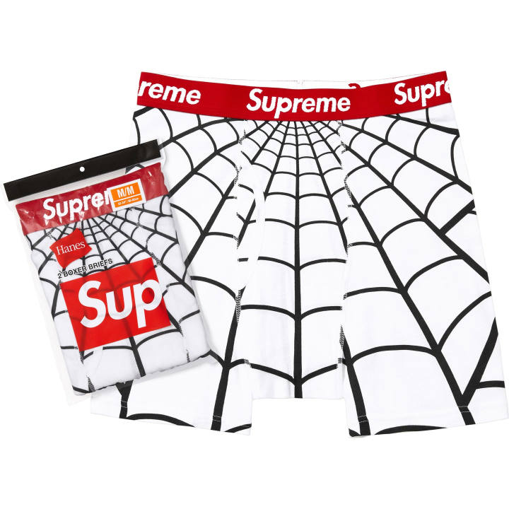 Supreme Supreme x Hanes X Spider Man, SS26 WEEK9 Spider Man Boxer Briefs Boxer Briefs Unisex 2 Pack