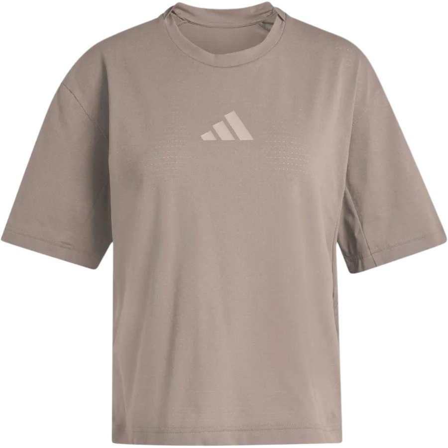 Adidas Adidas Terrex T Shirts Women's Brown Crew Neck