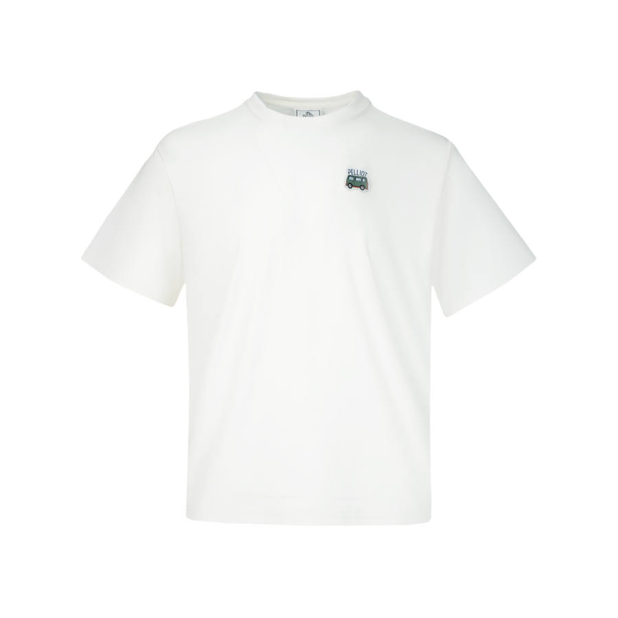 PELLIOT PELLIOT Kids T Shirts Crew Neck Moderate Stretch