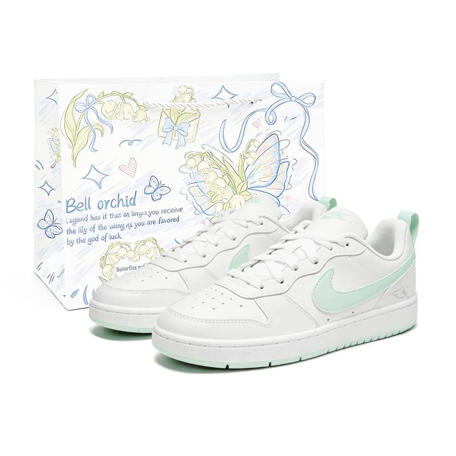 Nike Nike Court Borough Milk Wang Abrasion Resistant Kids' Skateboarding Shoes Unisex
