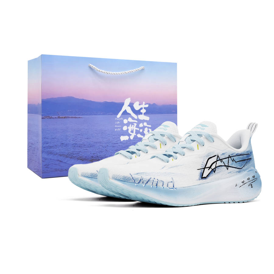 Li-Ning Li Ning Wuyue Breathable Moisture Wicking Lightweight Low top Casual Physical Fitness Test & Exam City Commuting
