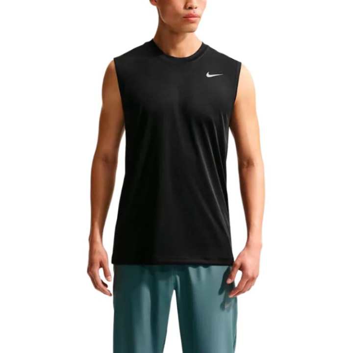 Nike Nike Dri Fit Tank Tops Men's Black Crew Neck Moderate Other