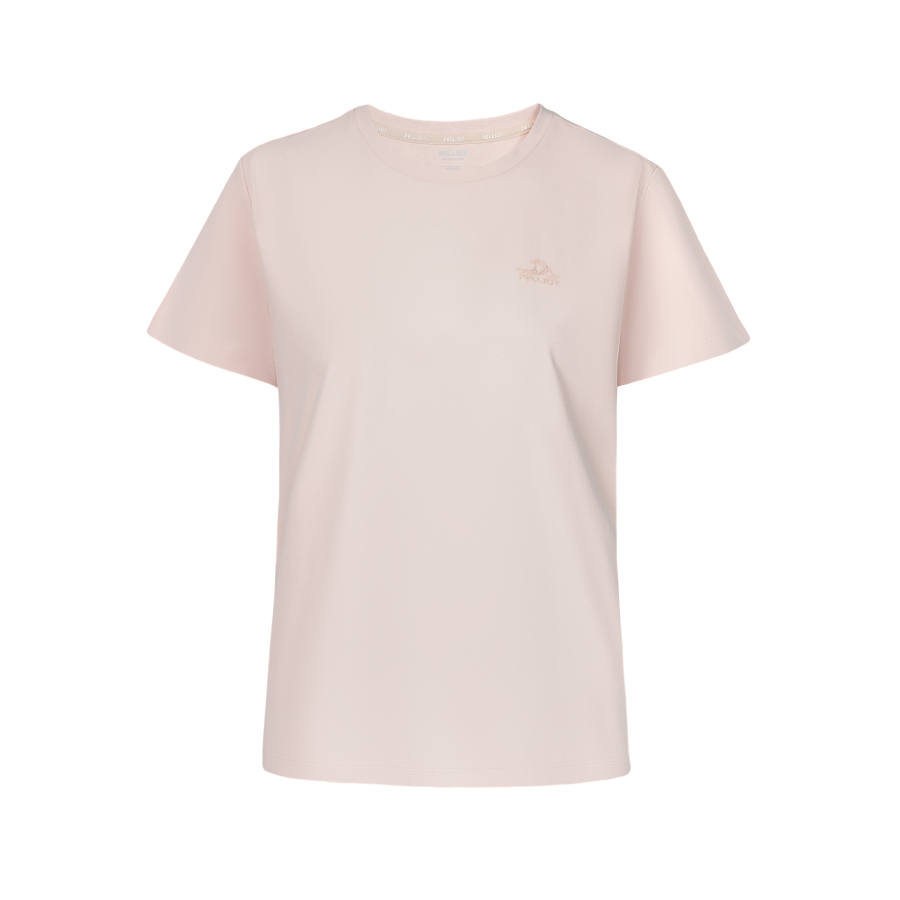 PELLIOT T Shirts Women's Crew Neck Moderate Straight Fit